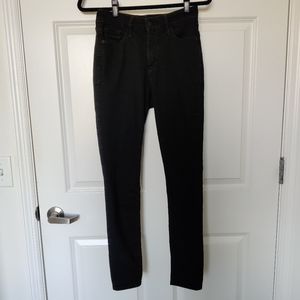 Black High Rise Rockstar Super Skinny Jeans